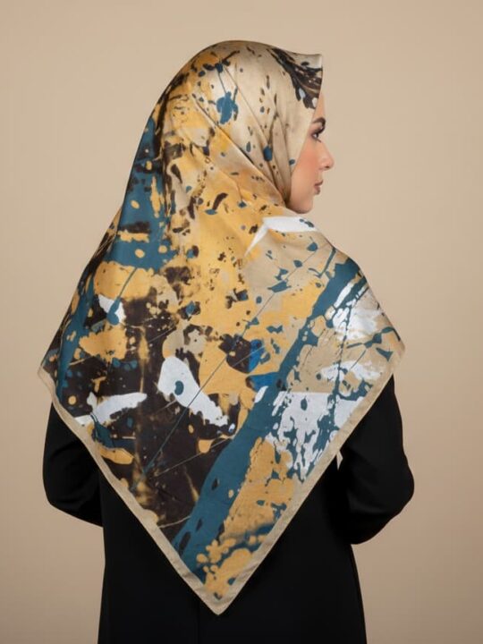 The Azure Amber Abstract